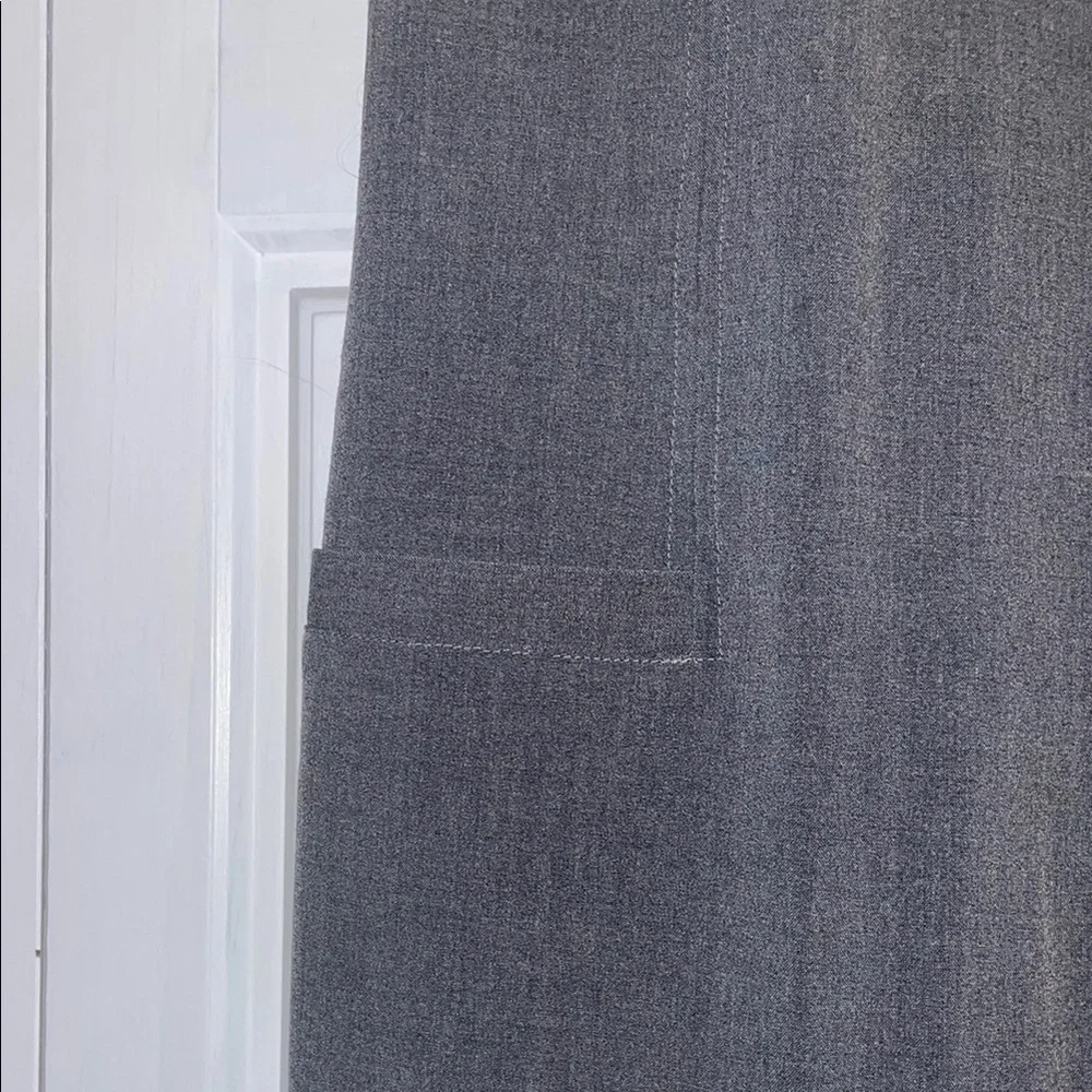 🛑SOLD🛑 Apostrophe Gray Sheath Dress. - Picture 6 of 9